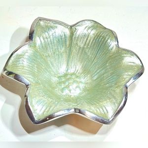 Julia Knight Lily 4" Enamel Bowl Trinket jewelry keys catch all bowl dish